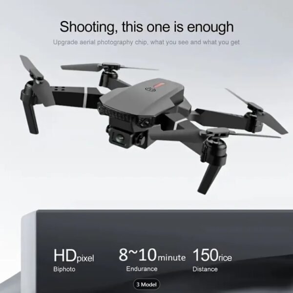 Drone With  Obstacle Avoidance, Dual Camera and App Control - Image 3