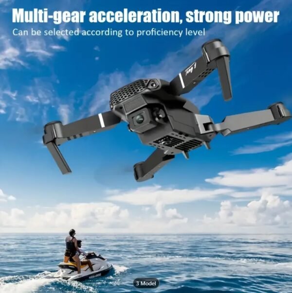 Drone With  Obstacle Avoidance, Dual Camera and App Control