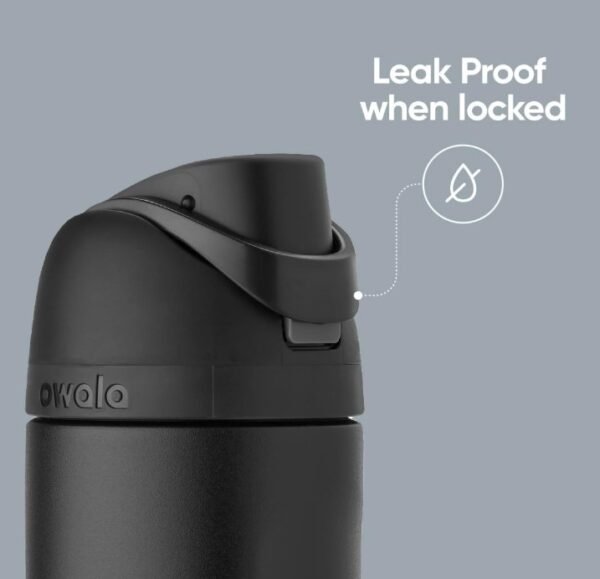FreeSip Insulated Stainless Steel Water Bottle with Straw - Image 3