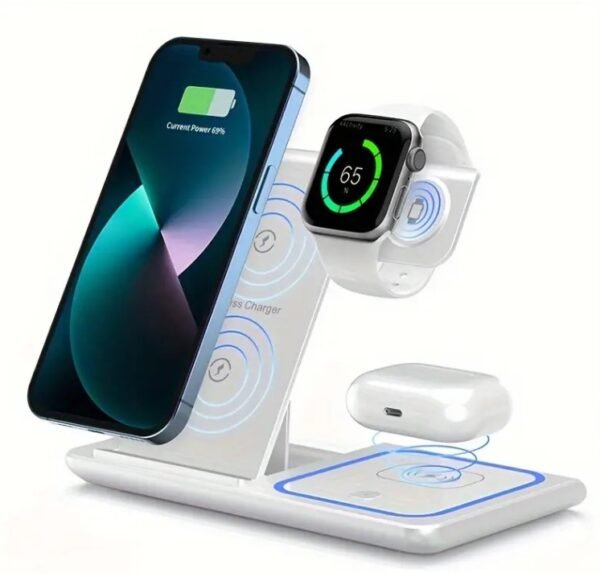 Wireless Charging Station 3-in-1 Standard