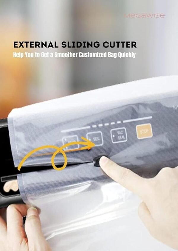 Vacuum Sealer Machine One-Touch Automatic Food Sealer - Image 3