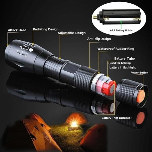 Tactical Flashlights Torch - Image 2