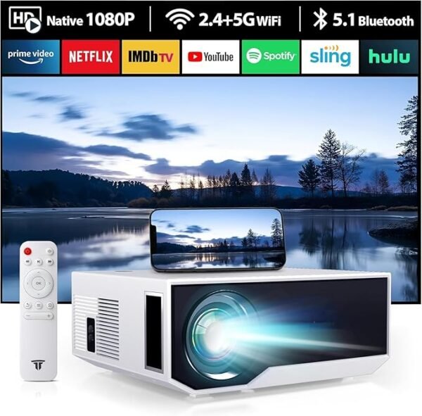 Projector with Wifi and Bluetooth