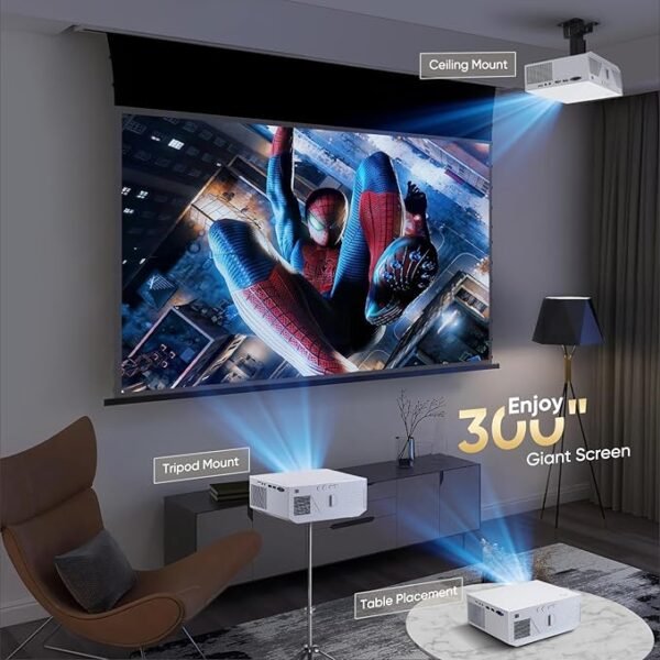 Projector with Wifi and Bluetooth - Image 2