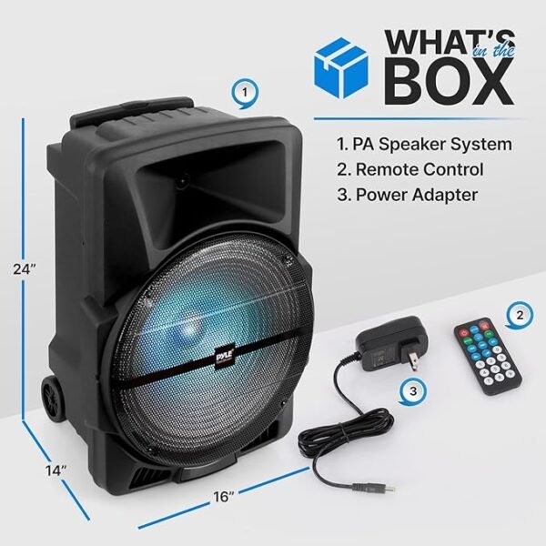 Wireless Portable PA Speaker System - Image 3