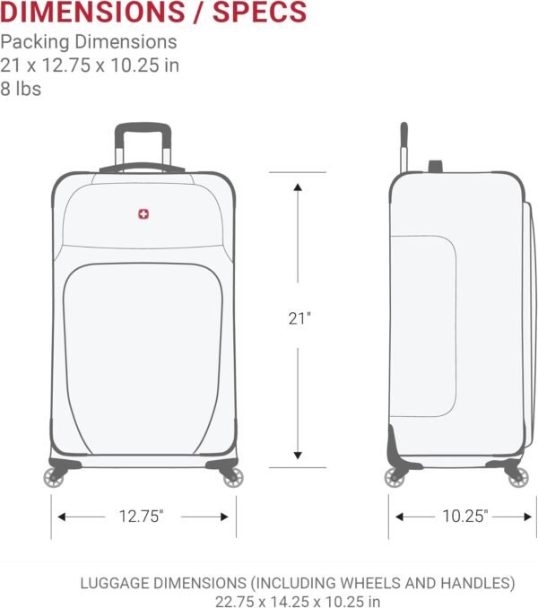 Softside Expandable Luggage - Image 5