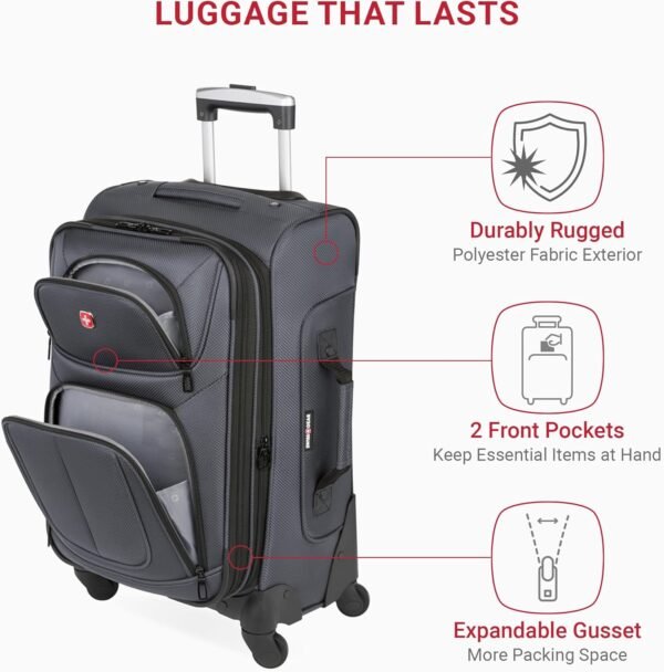 Softside Expandable Luggage - Image 4