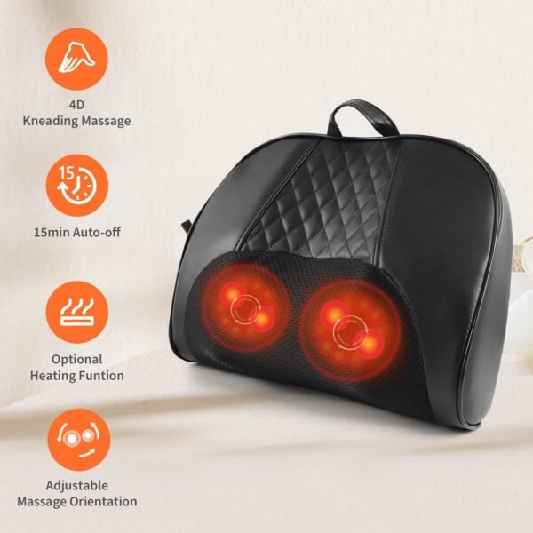 Rechargeable Back and Neck Massager - Image 2